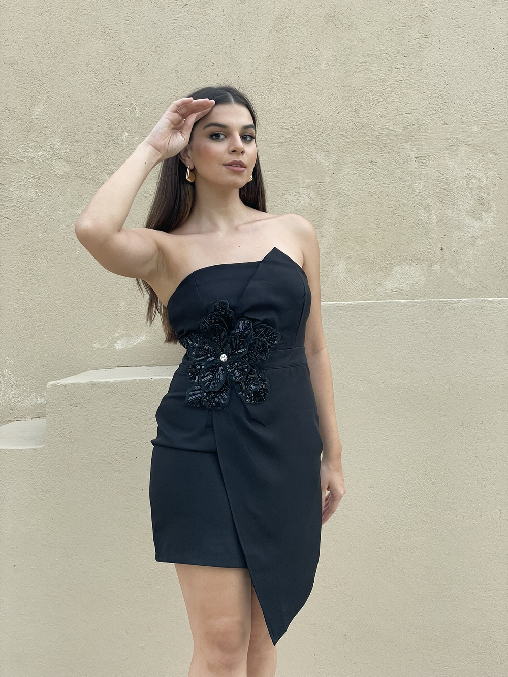 Vestido CT Flor e Brilho