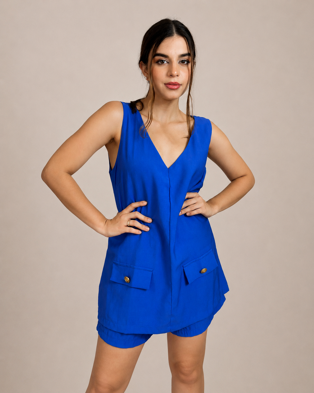 Conjunto Short regata longa