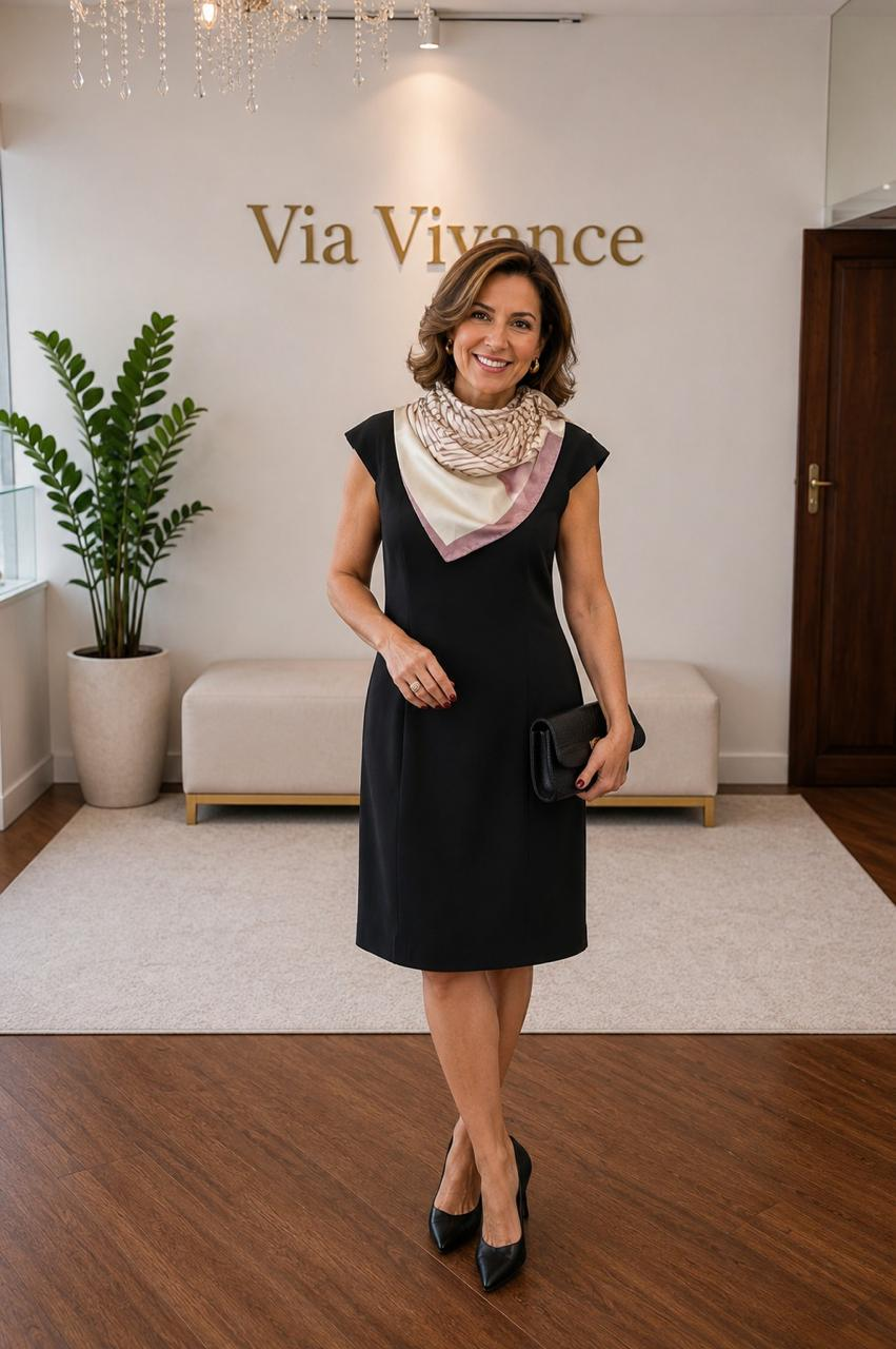 Vestido Midi Tubinho Dunares