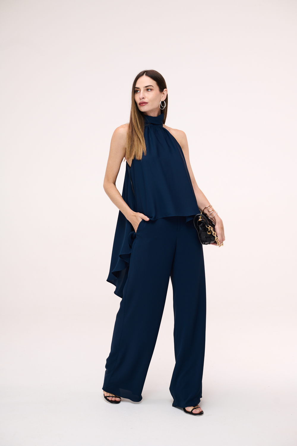 Conjunto Calca regata capa