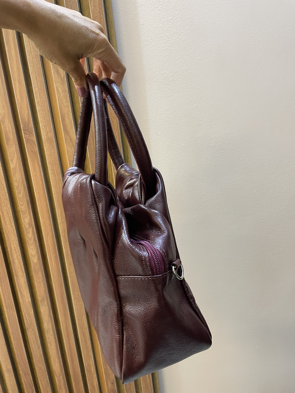 Bolsa Couro Rolotê
