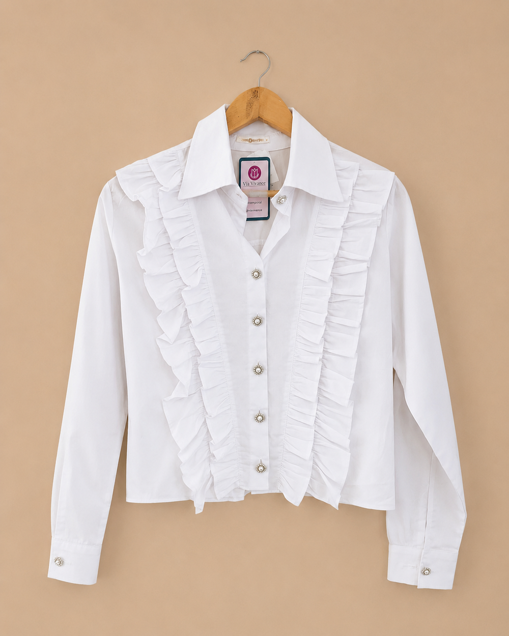 Cropped Camisa pedraria Lux
