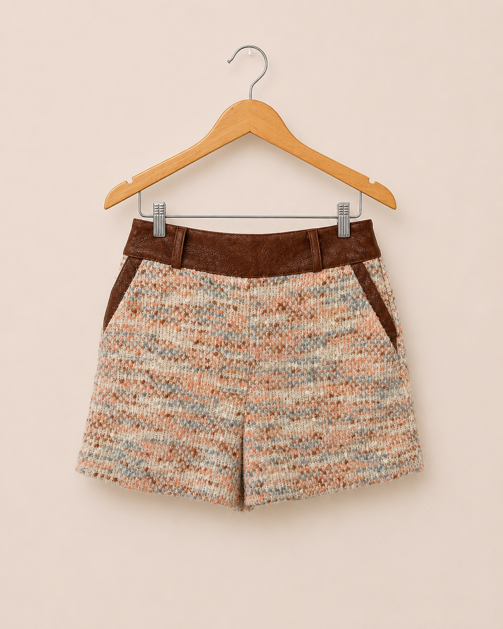 Short Tweed\\PU