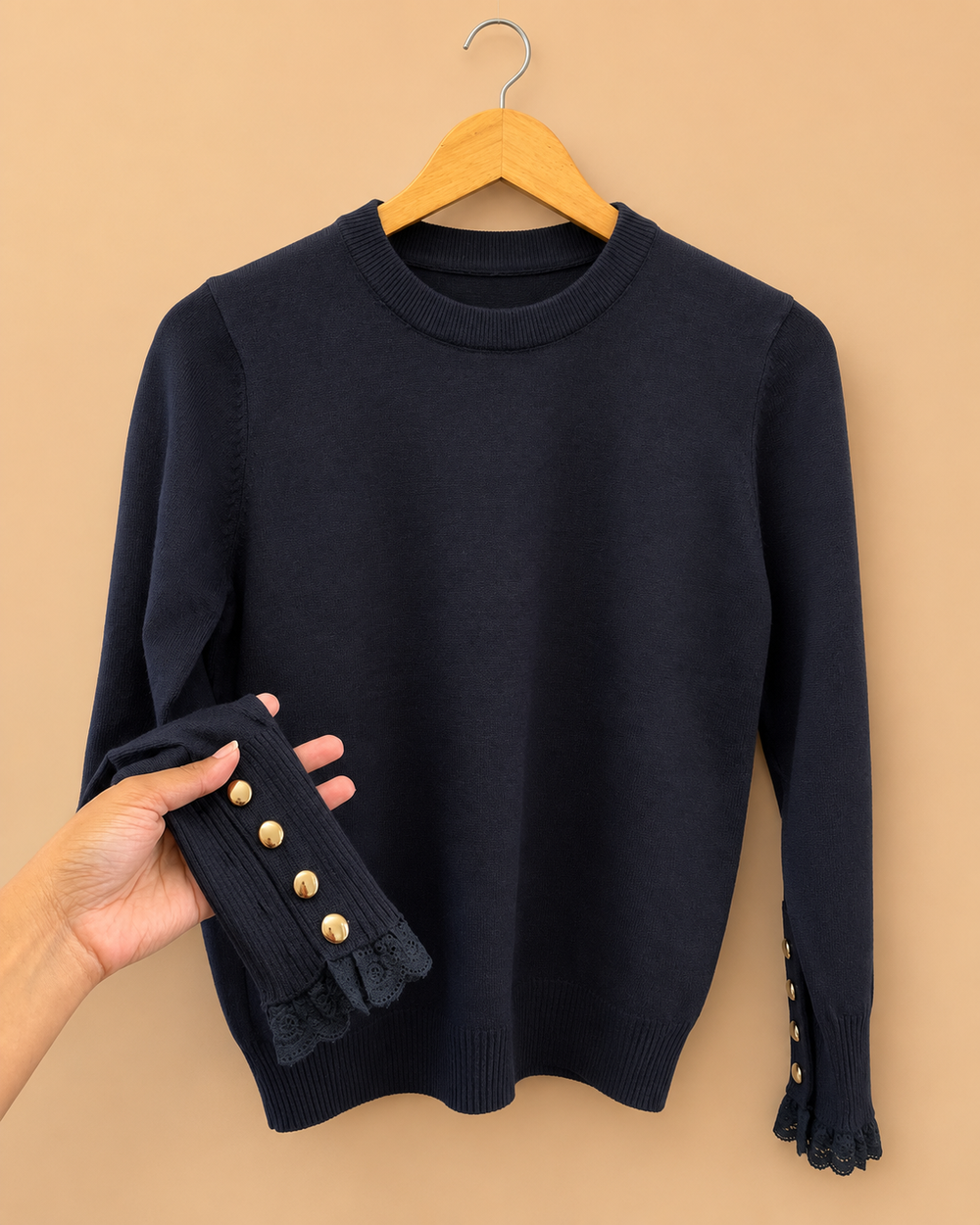 Blusa Tric Manga Lesie