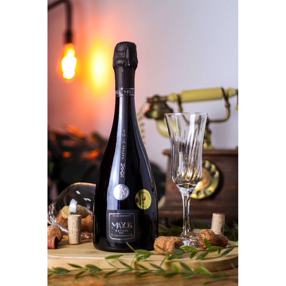 ESPUMANTE BRANCO NATURE CHAMPENOISE MAYOS 750ML BRASIL