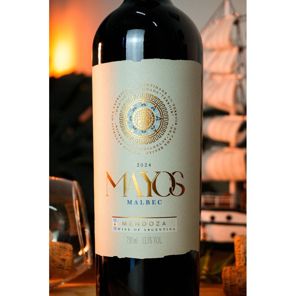 VINHO TINTO ARGENTINO MAYOS MALBEC 2024 750ML - secundária