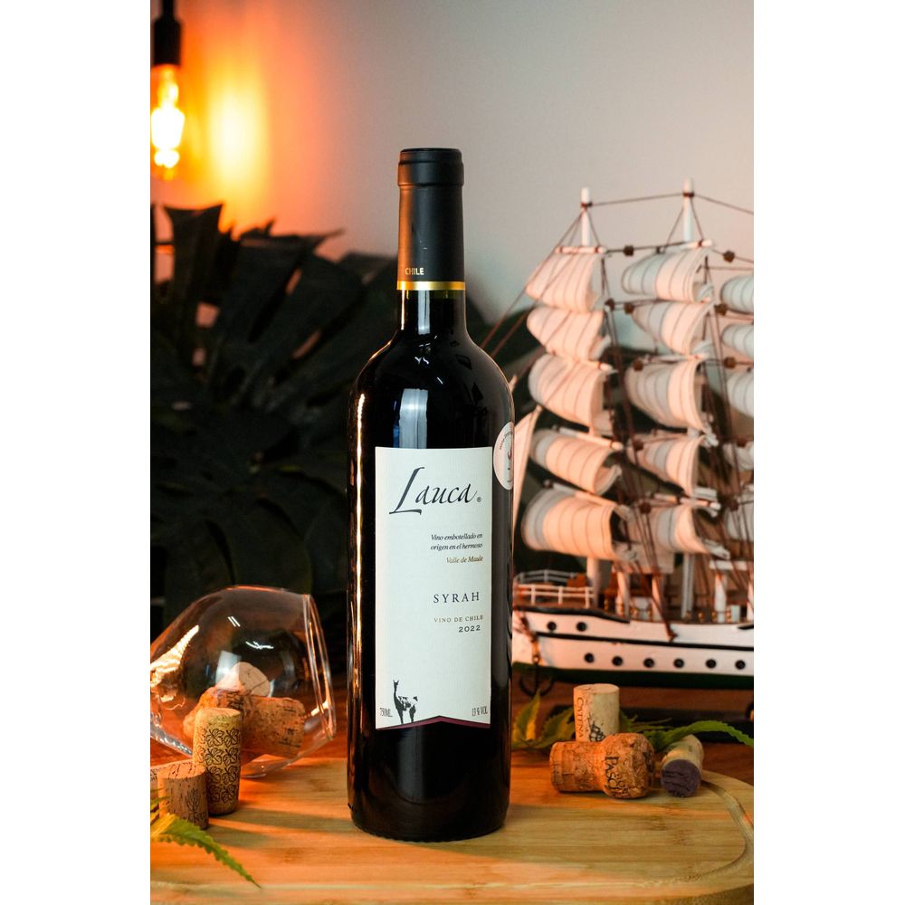 VINHO TINTO CHILENO LAUCA SYRAH 2022 750ML