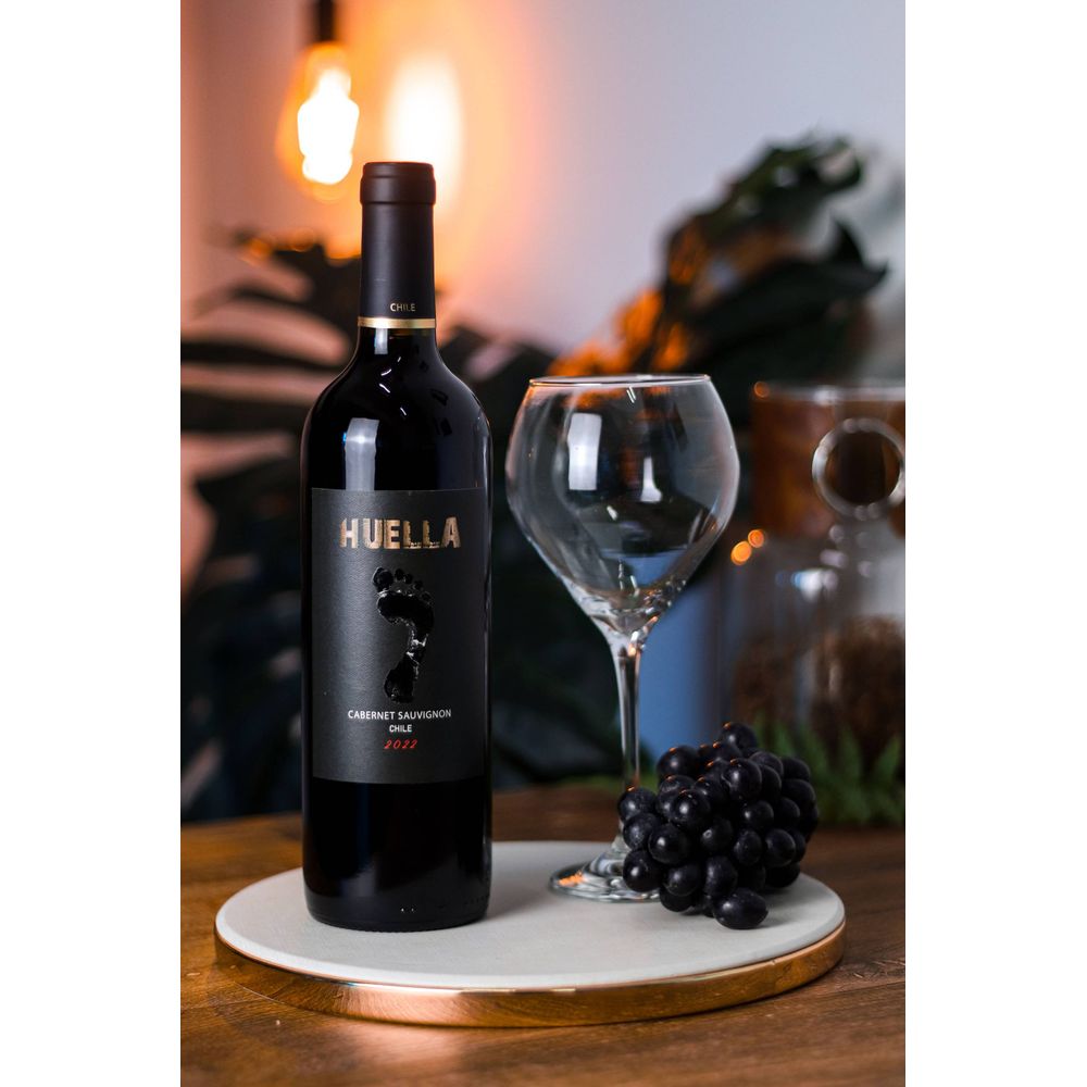 VINHO TINTO CHILENO HUELLA CABERNET SAUVIGNON 750ML