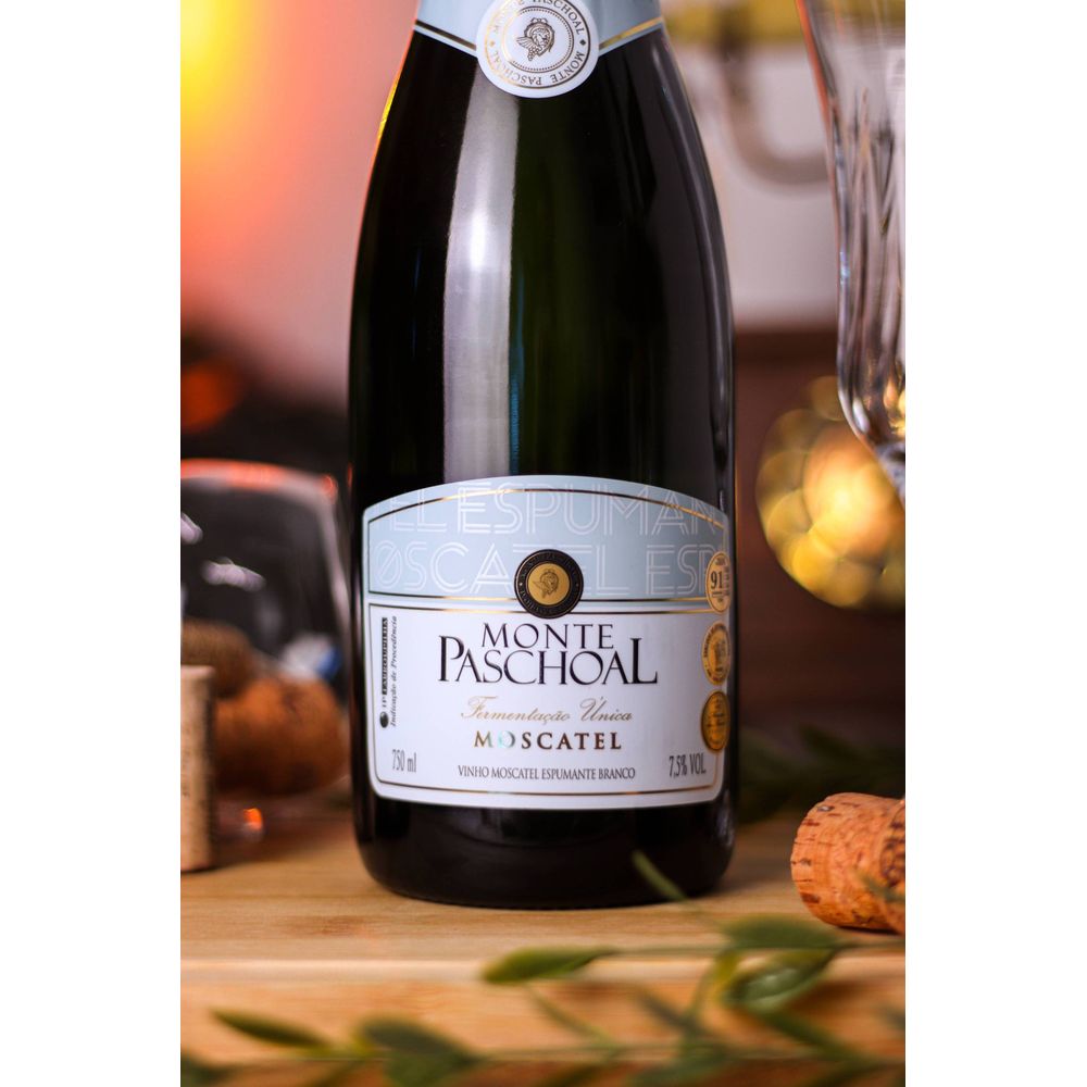 ESPUMANTE BRANCO MONTE PASCHOAL MOSCATEL 750ML - secundária