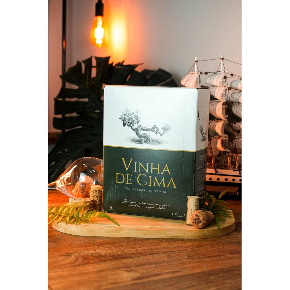 BAG IN BOX VINHO BRANCO VINHA DE CIMA 3L PORTUGAL - secundária