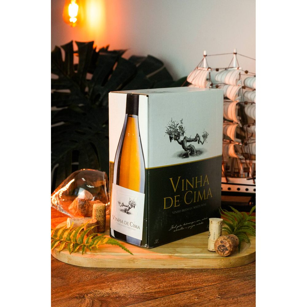 BAG IN BOX VINHO BRANCO VINHA DE CIMA 3L PORTUGAL