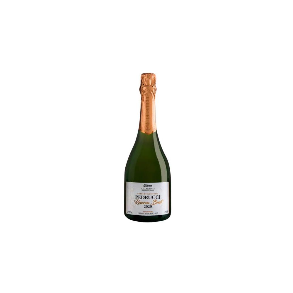 ESPUMANTE BRANCO BRUT CASA PEDRUCCI RESERVA 2020 750ML 
