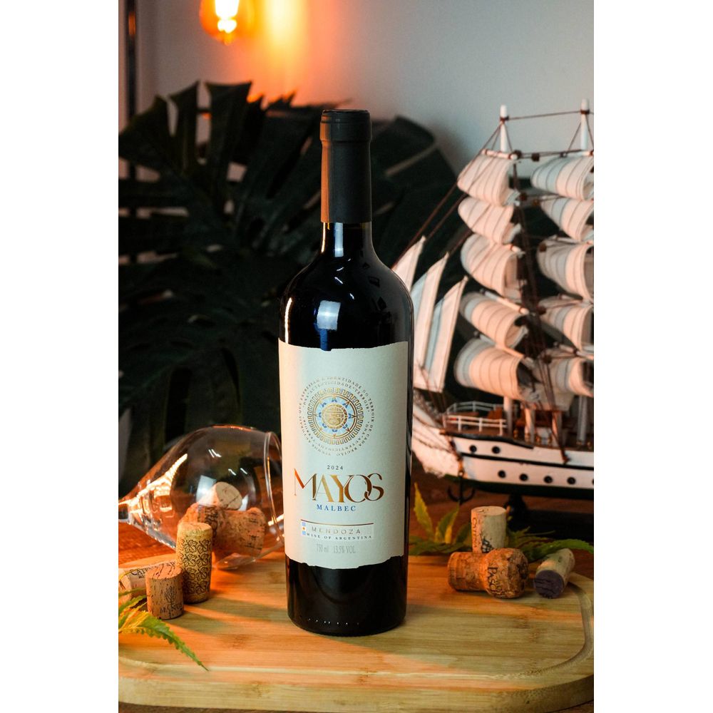 VINHO TINTO ARGENTINO MAYOS MALBEC 2024 750ML