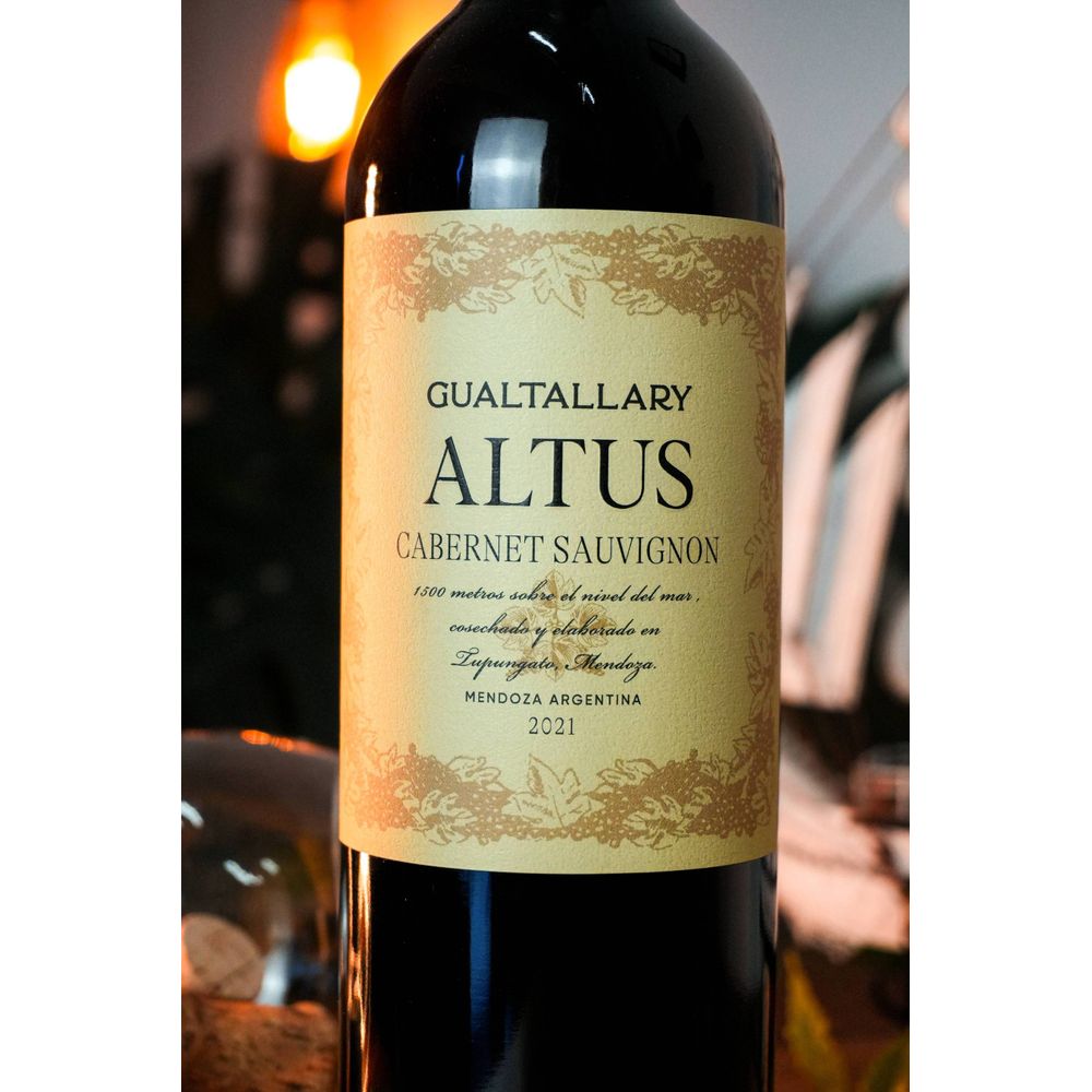 VINHO TINTO ARGENTINO ALTUS GUALTALLARY CABERNET SAUVIGNON - secundária