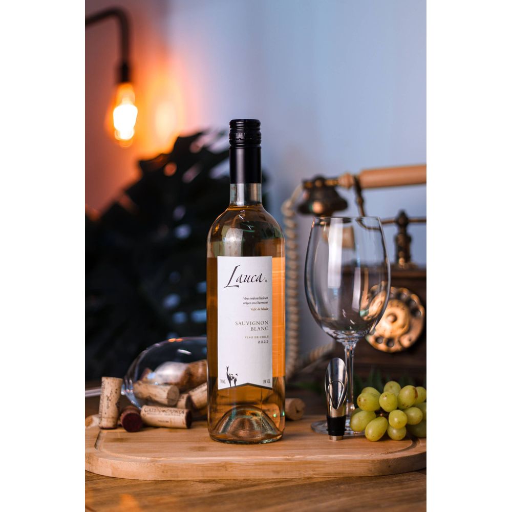 VINHO BRANCO CHILENO LAUCA SAUVIGNON BLANC 750ML
