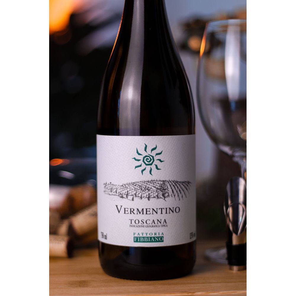 VINHO BRANCO ITALIANO VERMENTINO IGT SECO 750ML - secundária