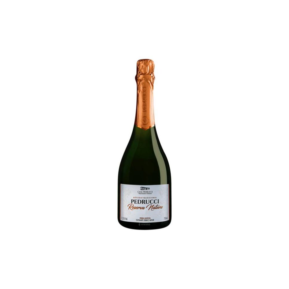 ESPUMANTE BRANCO NATURE CASA PEDRUCCI RESERVA 2022 750ML 