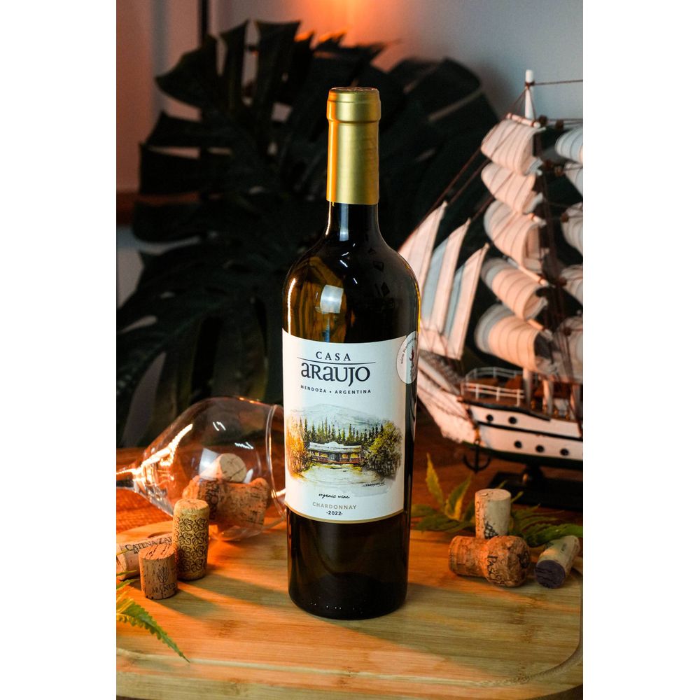 VINHO BRANCO CASA ARAUJO CHARDONNAY 750ML ARGENTINA - secundária