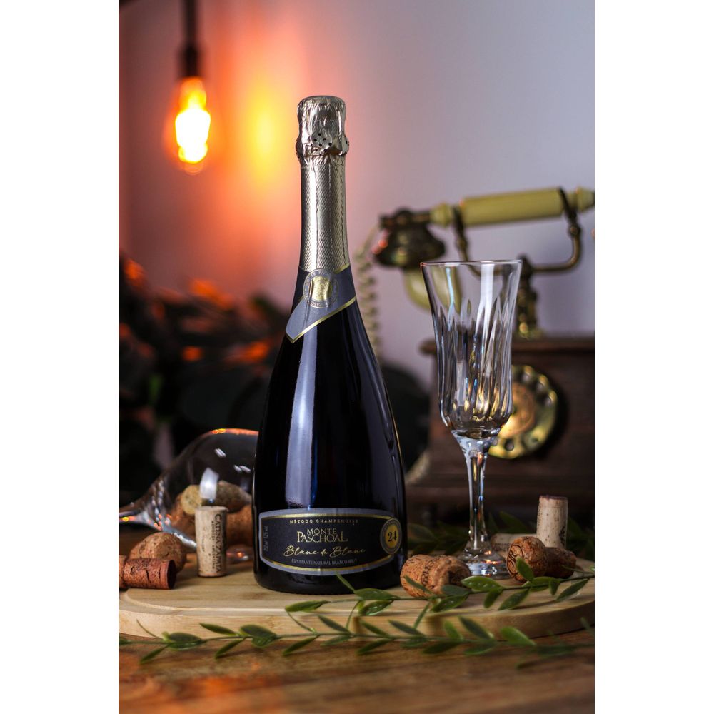 ESPUMANTE BRUT MONTE PASCHOAL BLANC DE BLANC 750ML BRASIL