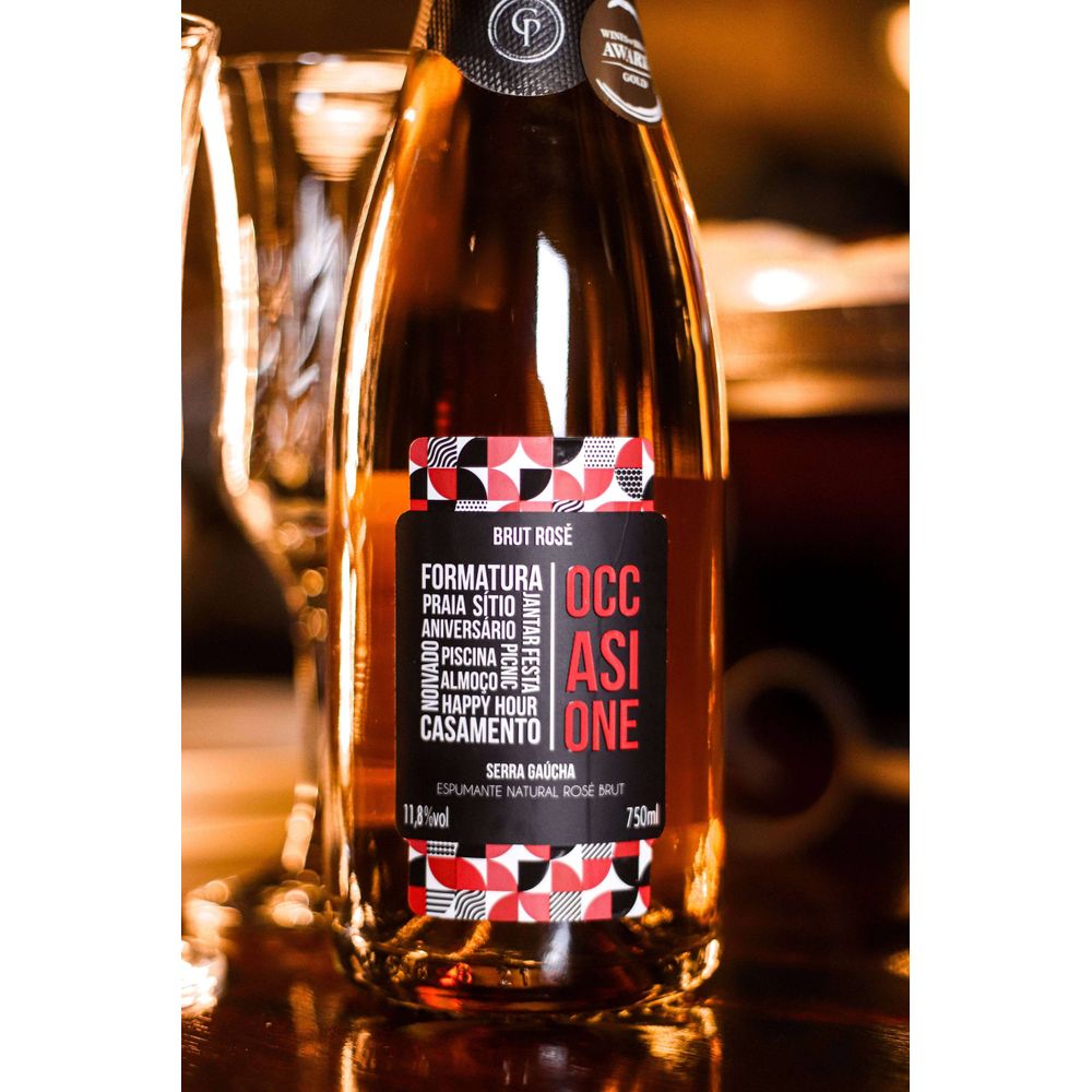 ESPUMANTE ROSE BRUT OCCASIONE 750ML BRASIL - secundária