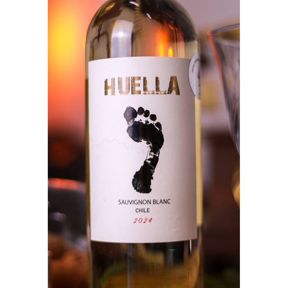 VINHO BRANCO CHILENO HUELLA SAUVIGNON BLANC 750ML - secundária