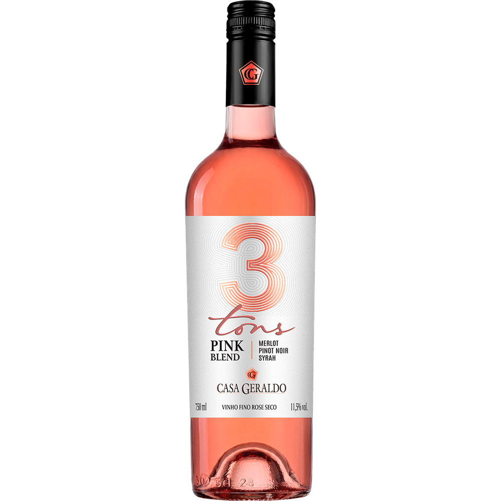 Pink Blend Rosé 3 Tons Seco 750ml