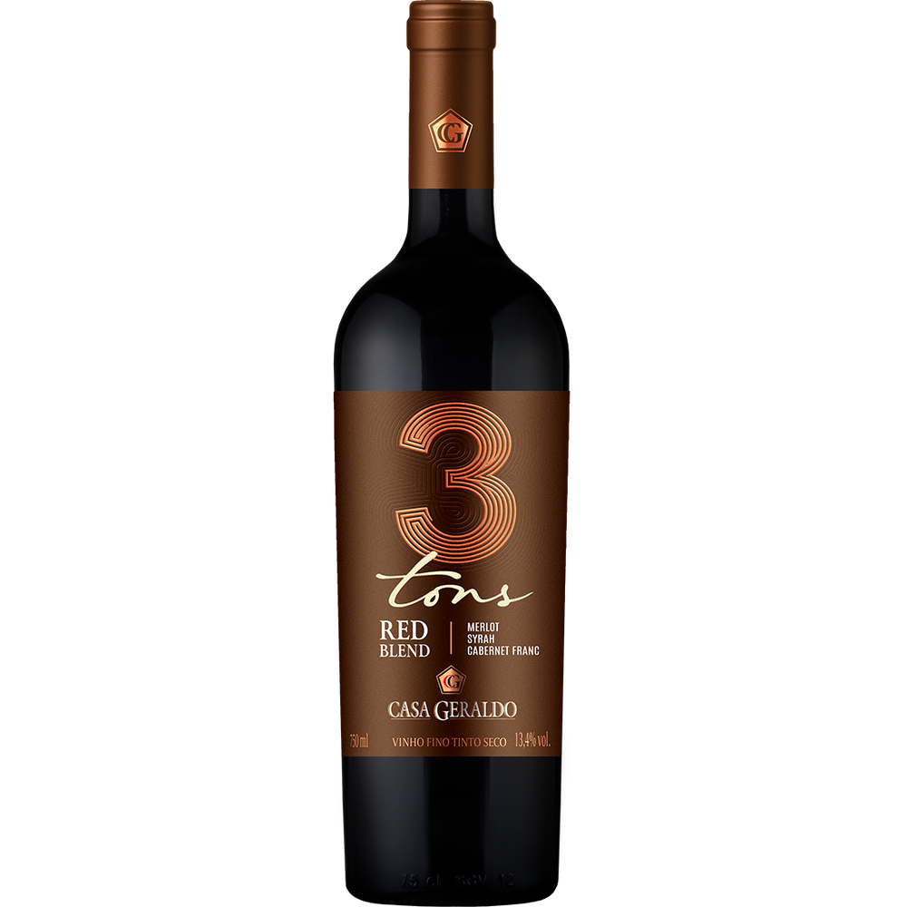 Red Blend Três Tons Seco 750ml
