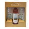 Promoção Verão – Vinho Rosé Moscato de Hamburgo – Olímpico 70 Anos + Taças de Cristal