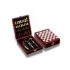 KIT PARA VINHO COM JOGO DE XADREZ SACA ROLHAS TERMOMETRO
