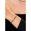 Pulseira Elos Lisos Dourada