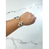 Bracelete pérolas 4 garras