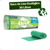 Saco de Lixo Ecológico 30 Litros - 30 Unidades