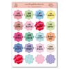 Positive Affirmations - Adesivos - A5