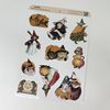 Halloween Ephemera 12 - Adesivos - A5