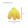 Molde de Silicone Cacho de Banana M para Sabonetes, Velas e Resina Artesanal