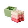 Molde de Silicone Cubo Bolinhas Grandes