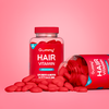 GUMMY HAIR 60 GOMAS MORANGO