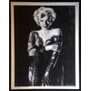 Sami AKL - Marilyn Monroe - Técnica mista e colagem stela - 130x100cm - a.c.i.d