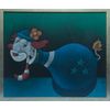 Clayton Silva - Circo - Oleo sobre tela - 50x60 cm - a.c.i.d./verso 