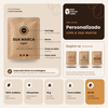 Drip Coffee Label | Café personalizado Sachê Kraft 50 Unid. 10x12cm