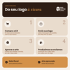 Drip Coffee Label | Café personalizado Sachê Kraft 50 Unid. 10x12cm