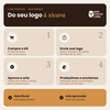 Drip Coffee Label | Café Personalizado Sachê Branco Premium 50 Unidades