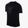 Camisa Corinthians Nike – Casual Preta Masculina (Black On Black)
