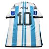Camisa Argentina 2022 – Messi Campeão do Mundo (versão jogador)