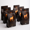 Kit com 6 Cafés em Grãos Especiais Orgânicos 100% Arábica