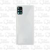 TAMPA SAMSUNG A51 BRANCO COM LENTE