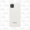 TAMPA SAMSUNG A12 BRANCO COM LENTE