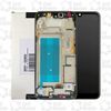 FRONTAL LG K12 MAX LMX520BMW PRETO ORIGINAL NACIONAL COM ARO AZUL