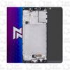 FRONTAL SAMSUNG A31 PRETO INCELL COM ARO (NN)