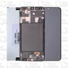 FRONTAL SAMSUNG A20 PRETO ORIGINAL NACIONAL COM ARO